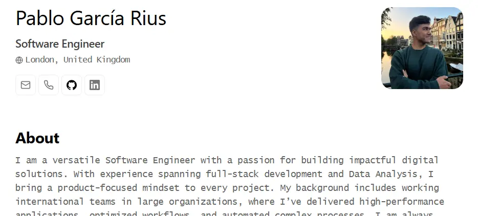 JSON Portfolio