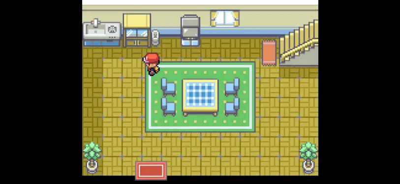 Pokemon Fire Red - Red's house